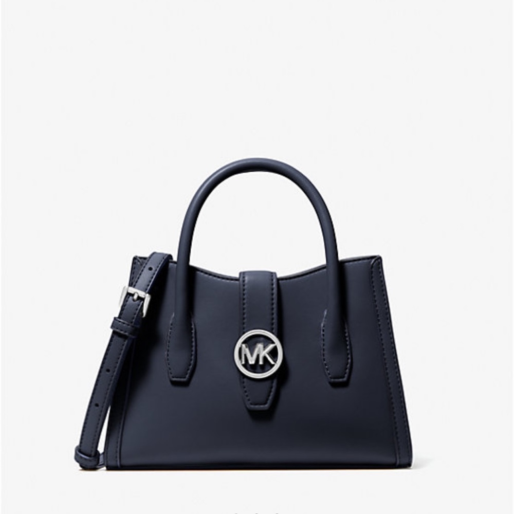 MICHAEL KORS
Gabby Small Faux Leather Satchel
COLOR NAVY
NWT